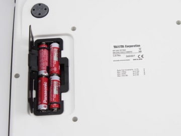 Tanita BC-601 Batteriefach