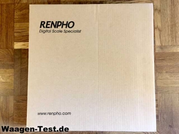 Renpho digitale Personenwaage Verpackung