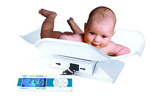 My Weigh Ultraschmale Ultraship U2 wiegt Baby weiß 27 kg -