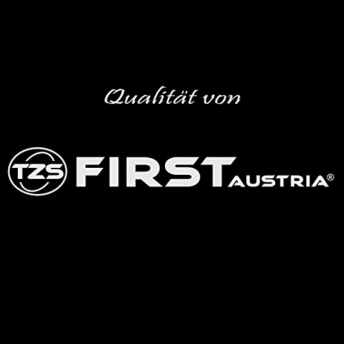 TZS First Austria - Mechanische Personenwaage grau bis 130 kg, Analoge Personen-Waage, Senioren Personenwaage Retro -
